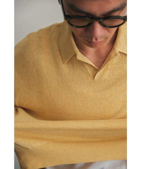 ENCOMING KNITTED HALF POLO