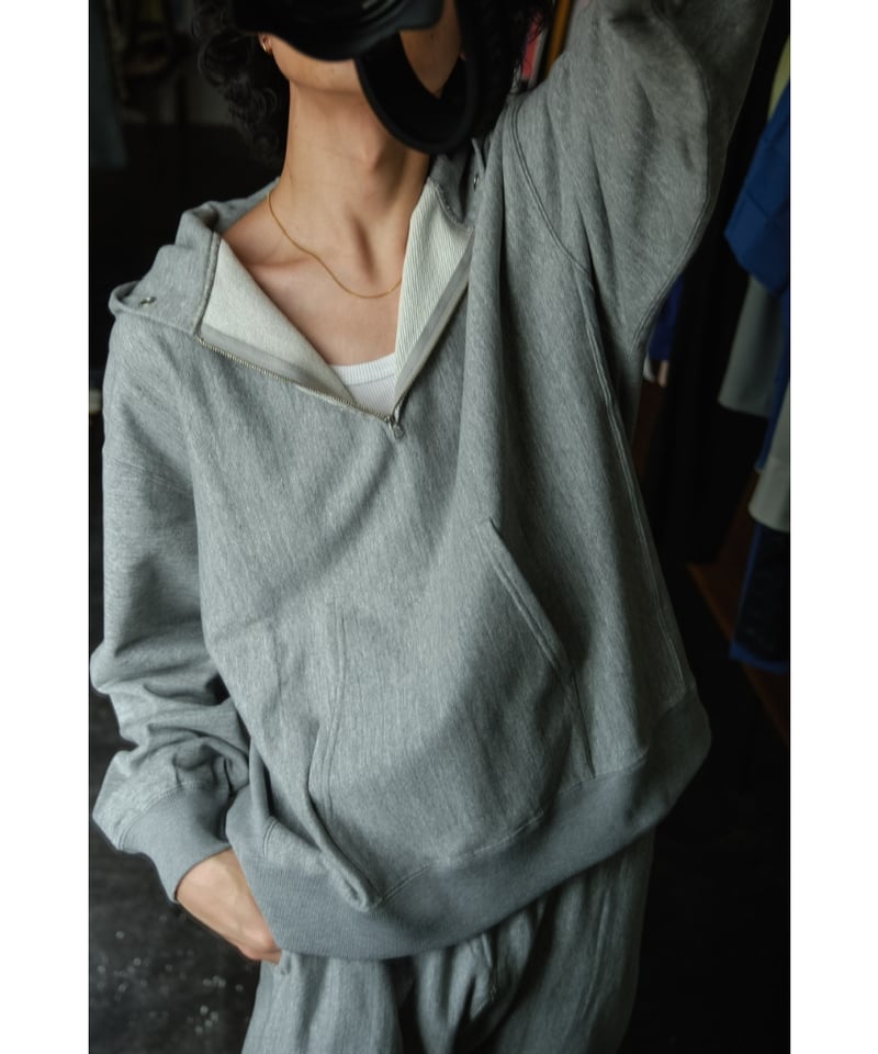 トップス ulterior FADED SILKY HALF ZIP HOODIE ULTERIOR FADED SILKY TERRY RW HALF ZIP HOODIE | 大阪心斎橋の