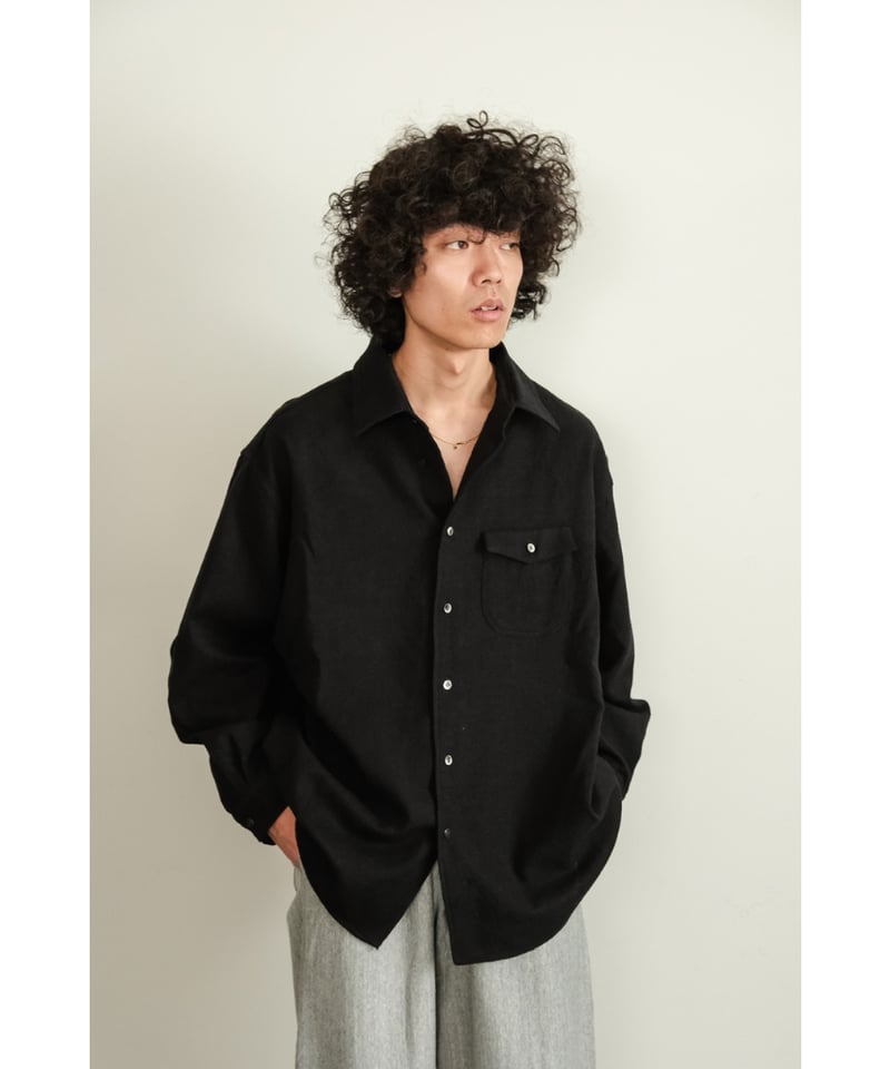 Gorsch the merry coachman 22A/W ウール長袖シャツ