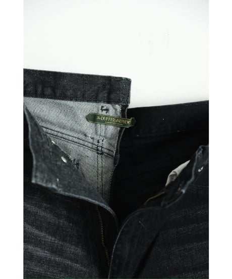 The DUFFER N NEPHEWS SPLIT DENIM PANTS