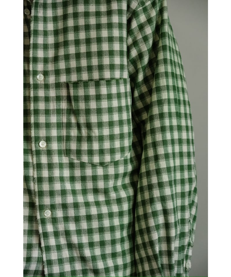 トップス ANCELLM 25SS C/R CHECK OVER SHIRT ANCELLM C/R CHECK OVER SHIRT | MusterWerk Sud.