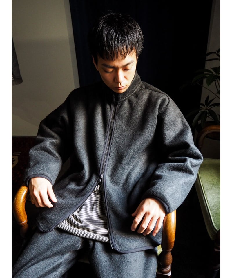 blurhms Pe/Silk Fleece ZIP Jacket | MusterWerk blurhms Pe/Silk Fleece ZIP Jacket | MusterWerk