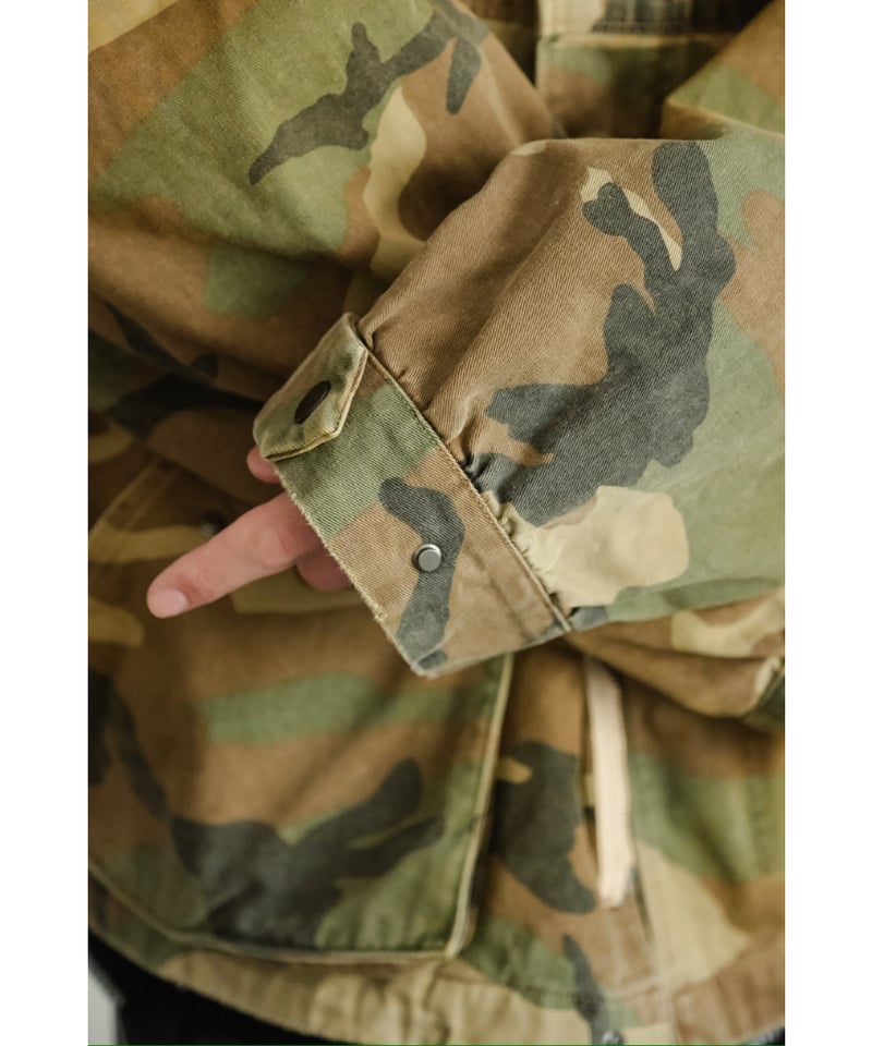 サイズ2 ANCELLM CAMO ZIPUP HOODIE(WOODLAND) ANCELLM/アンセルム/CAMO ZIPUP HOODIE | GARDEN（ガーデン