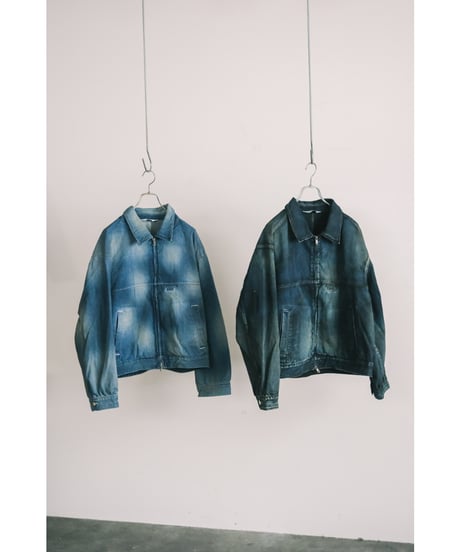 ANCELLM DENIM ZIPUP JACKET