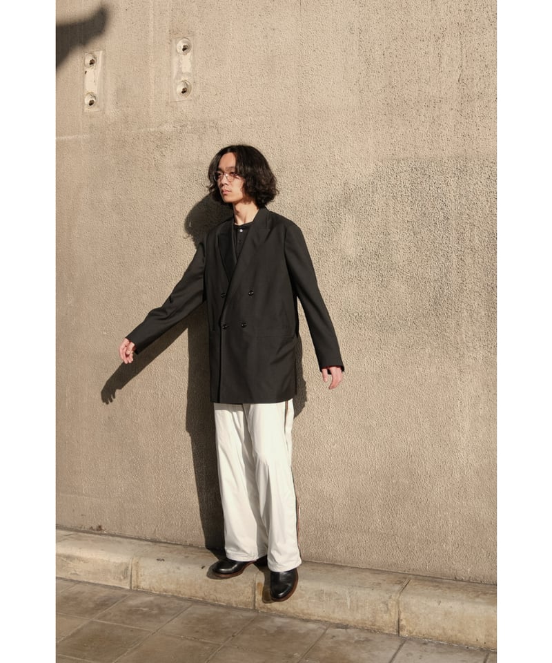 ULTERIOR SUPER FINE WOOL TROPICAL DB JKT | Must ULTERIOR SUPER FINE WOOL TROPICAL DB JKT | Must