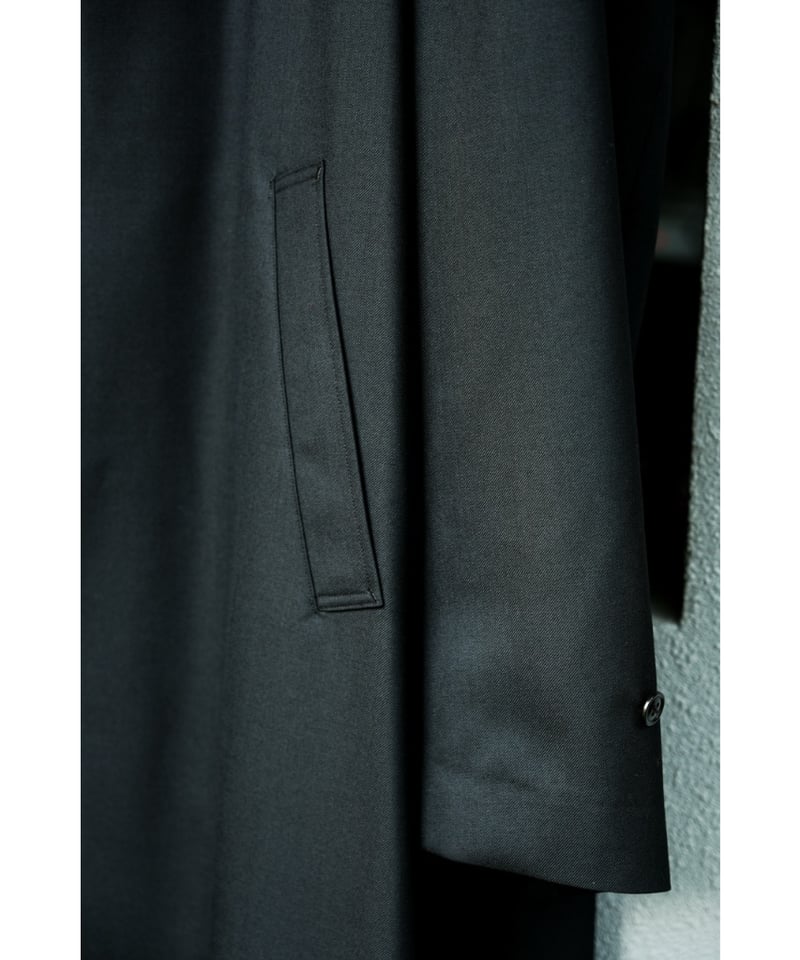 REVERBERATE STAND COLLAR COAT | MusterWerk Sud.