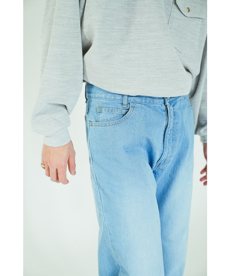 【新品未使用】BISOWN bisown flair denim 26ss 26S/S】 【BISOWN ビソウン】 BISOWN FLAIR DENIM / INDIGO - Avelia