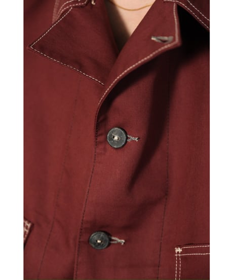 FAUVES "Exclusive" CARPENTER SHORT JACKET - CANVAS -
