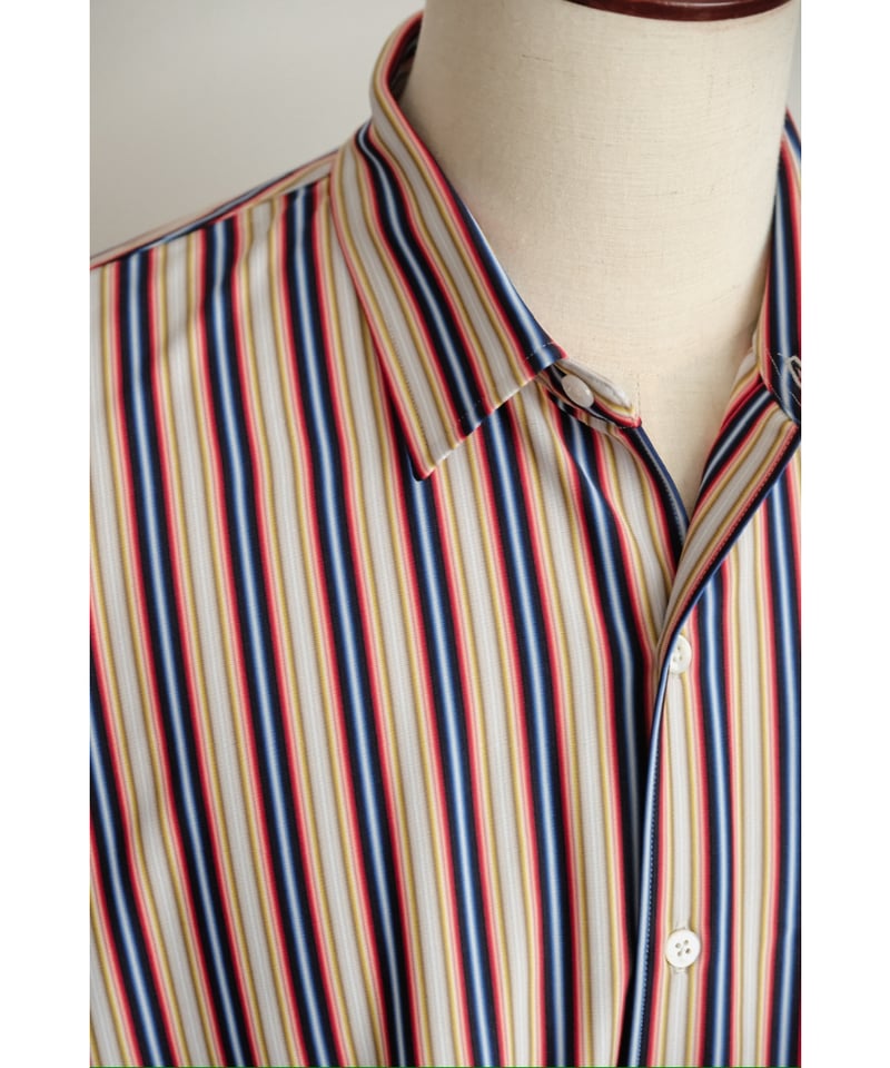 KANEMASA PHIL. 46G Atmosphere Stripe L/S Shirt KANEMASA PHIL. 46G Atmosphere Stripe L/S Shirt