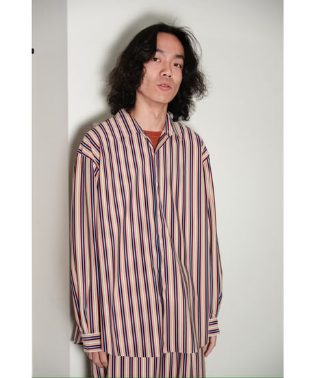 KANEMASA PHIL. 46G Atmosphere Stripe L/S Shirt