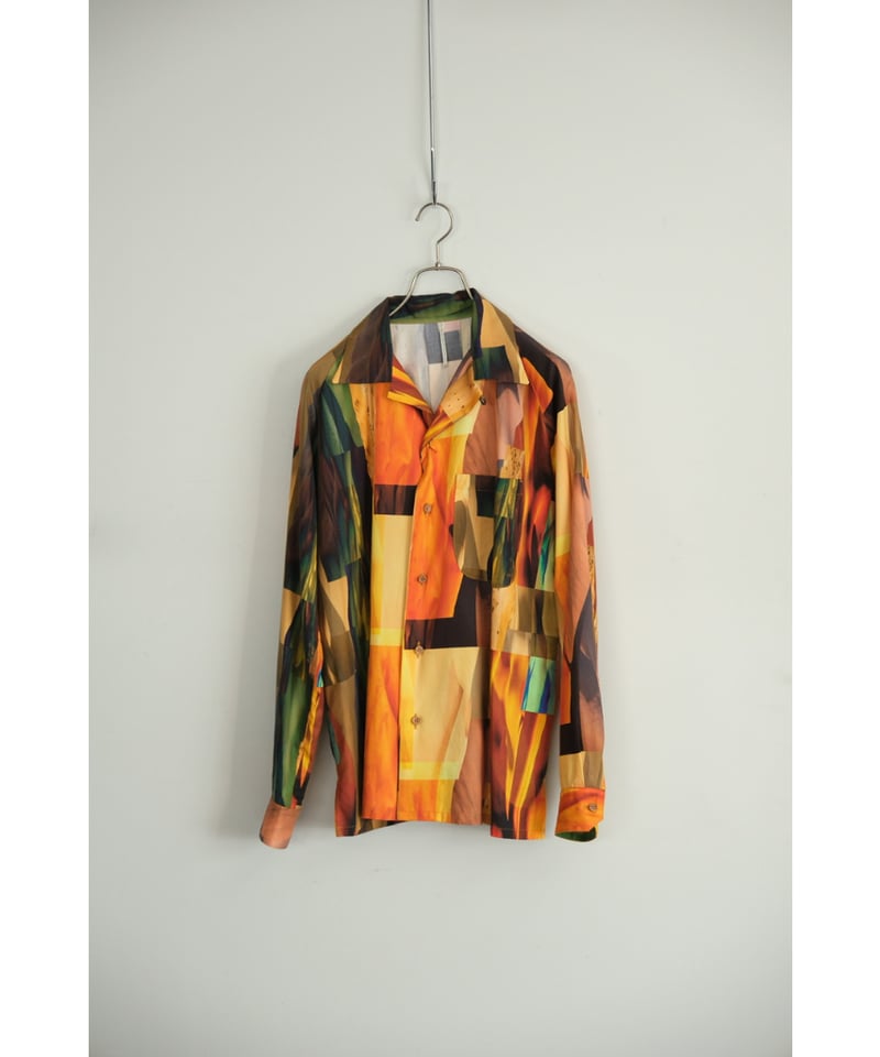 m's braque ALOHA SHIRT 幾何学 オープンカラーシャツ m's braque ALOHA SHIRT 幾何学 オープンカラーシャツ - メルカリ