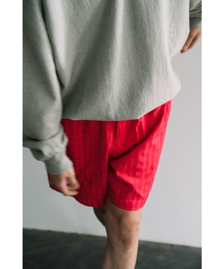 BISOWN "Exclusive" COTTON HIDDEN CHECK EASY SHORTS