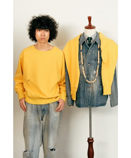 mill "Exclusive" CRASH SWEAT SHIRT