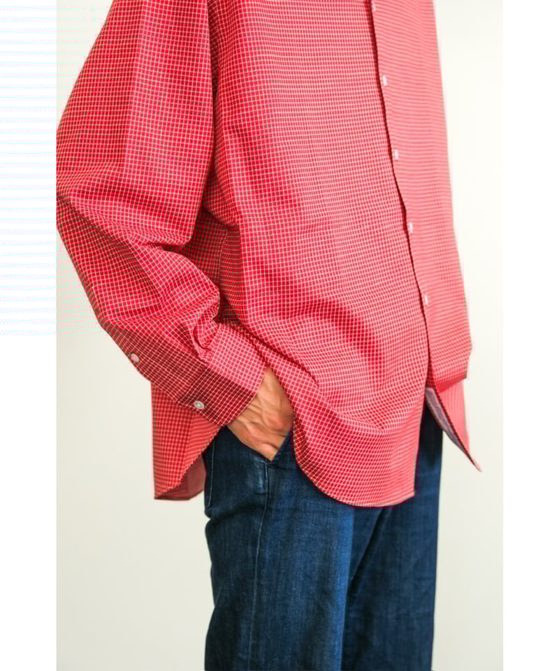 KANEMASA PHIL. 36G Atmosphere Check Shirt | Mus