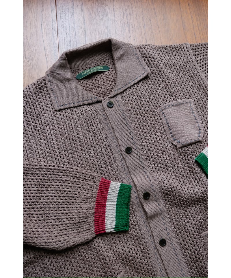 The DUFFER N NEPHEWS MESH YARDIE CARDIE | Muste