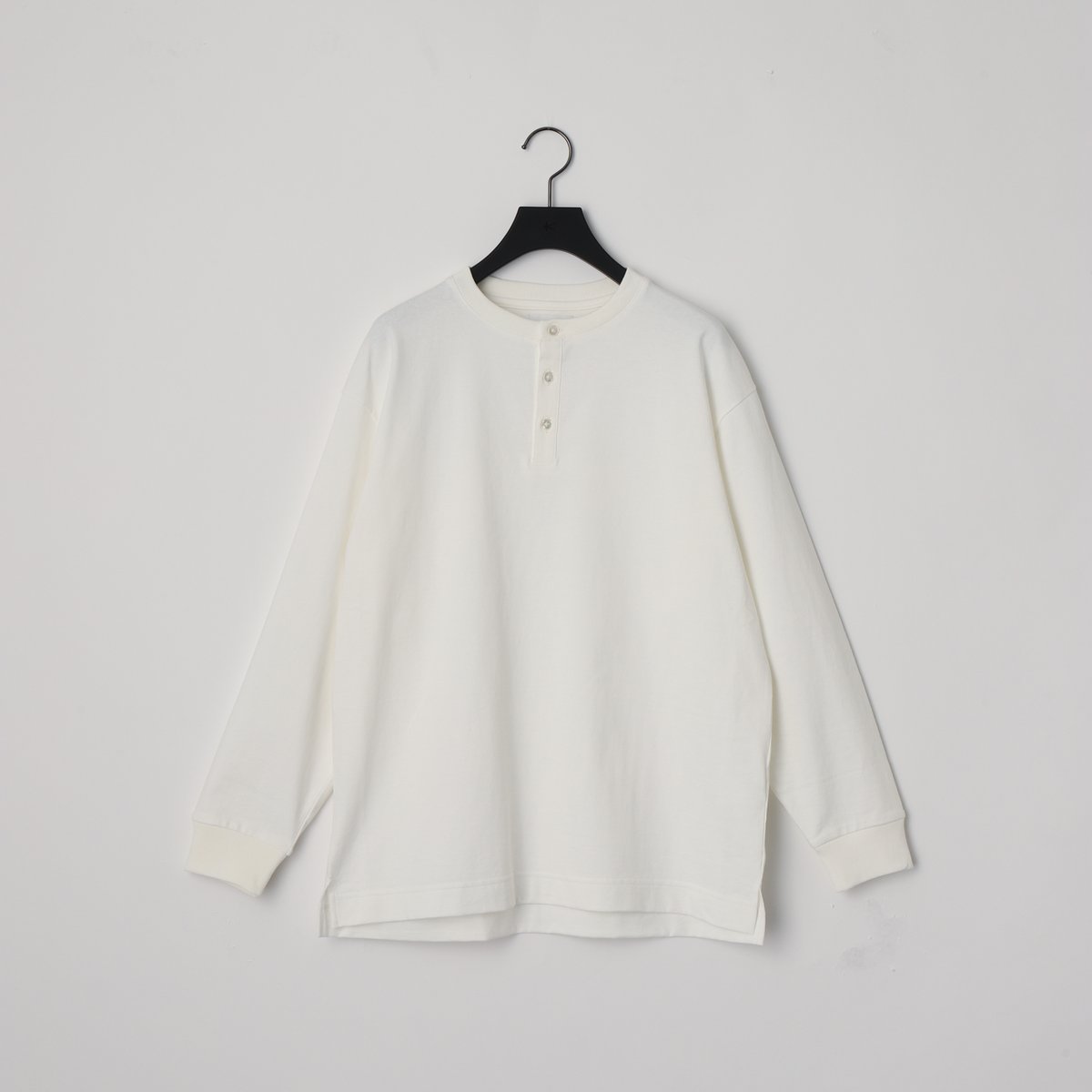 KANEMASA PHIL. 22G Air Spinning Henley LS Tee |