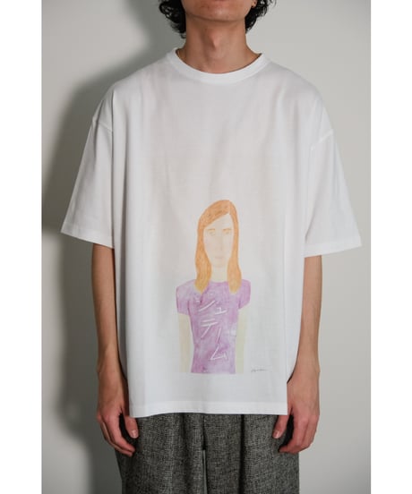 m's braque S/S PRINT T-SHIRTS - je t'aime -