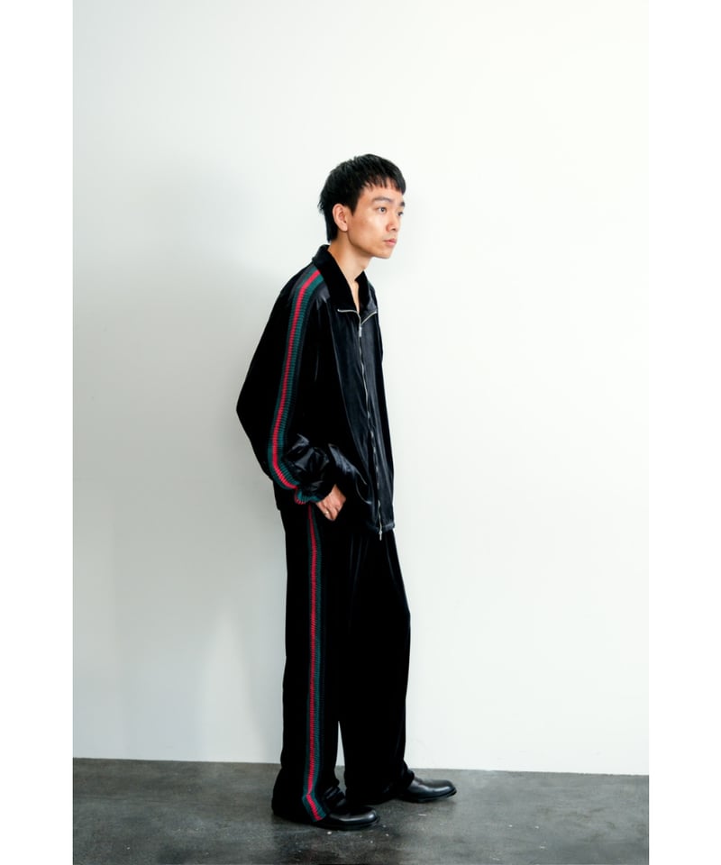 The DUFFER N NEPHEWS TRACK JACKET VELOURS | Mus