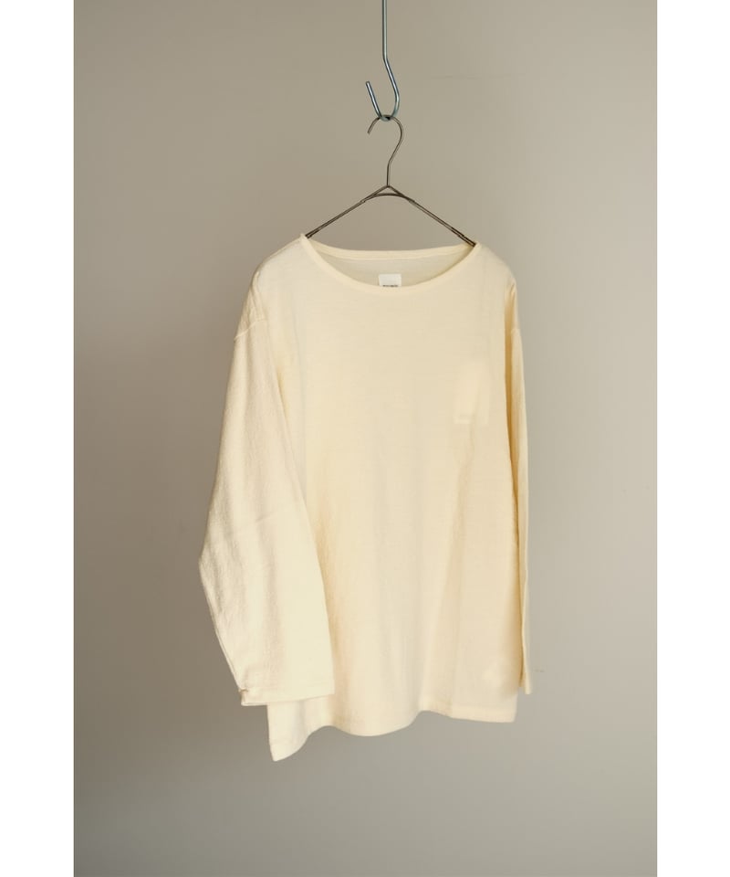 未使用級✨BISOWN ビソウン 24AW WOOL BASQUE TEE 3