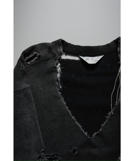 ANCELLM HARD CRASH SWEAT SHIRT