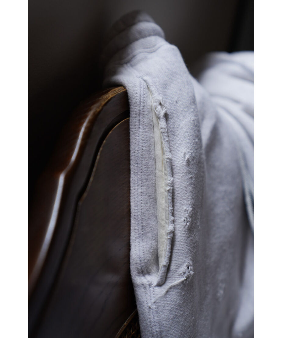ANCELLM CRASH SWEAT LAYERED PANTS | MusterWerk ANCELLM CRASH SWEAT LAYERED PANTS | MusterWerk