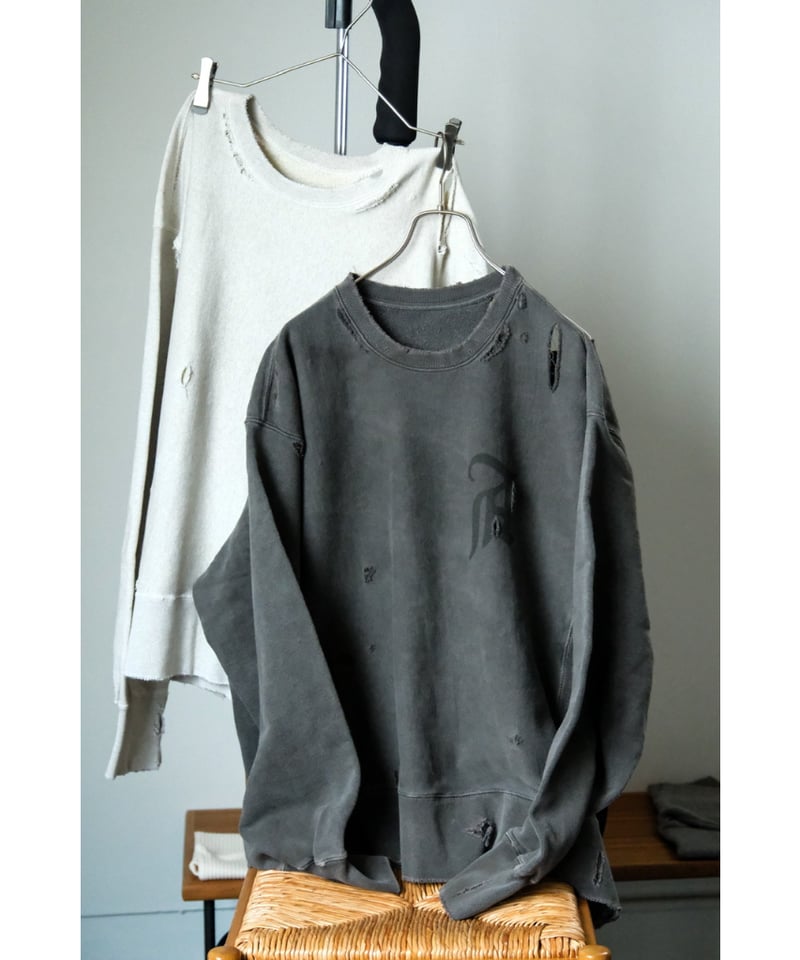 ANCELLM CRASH SWEAT SHIRT | MusterWerk Sud. ANCELLM CRASH SWEAT SHIRT | MusterWerk Sud.