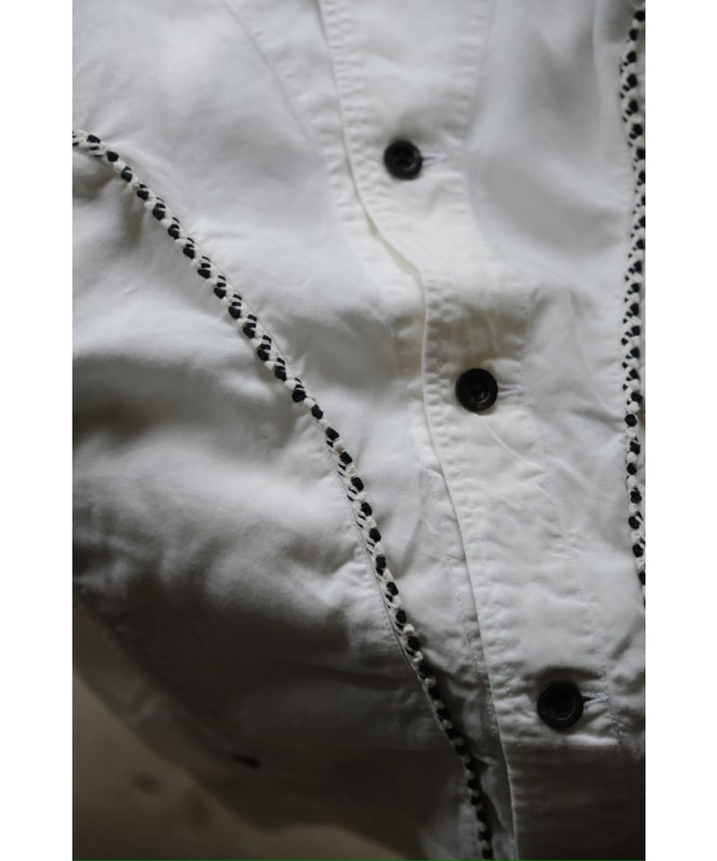ANCELLM アンセルム WESTERN JACKET ホワイト 白 2 WESTERN JACKET(WHITE) – ANCELLM