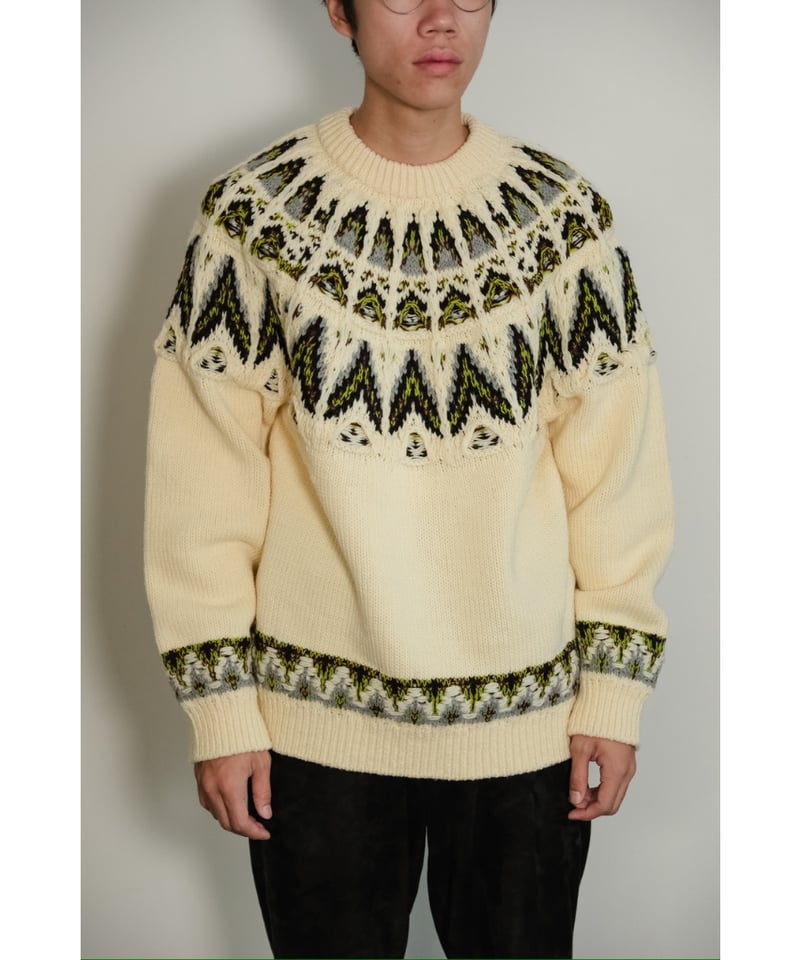 【新品未使用】COOHEM NORDIC KNIT C/D
BLACK COOHEM (コーヘン) KOHEN NORDIC KNIT CD / コウヘン