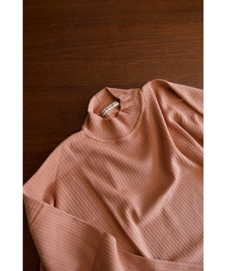 Olde Homesteader "Exclusive" EXTRA COTTON RIB Mock Neck Long Sleeve
