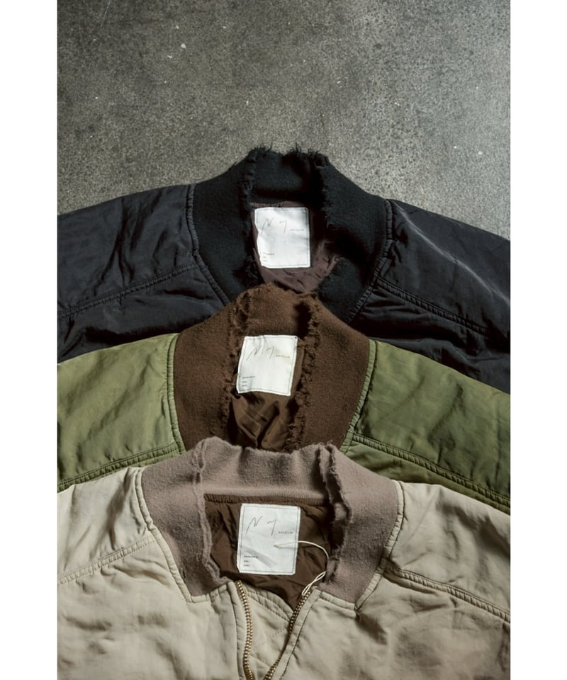 ANCELLM FADED BOMBER JACKET | MusterWerk Sud.