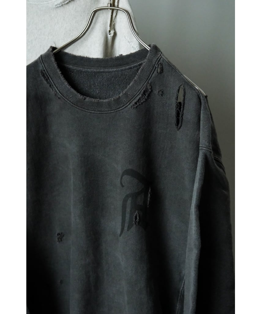 ANCELLM CRASH SWEAT SHIRT | MusterWerk Sud. ANCELLM CRASH SWEAT SHIRT | MusterWerk Sud.