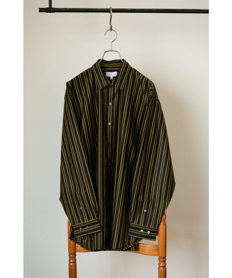 KANEMASA PHIL. 46G Atmosphere Stripe Shirt