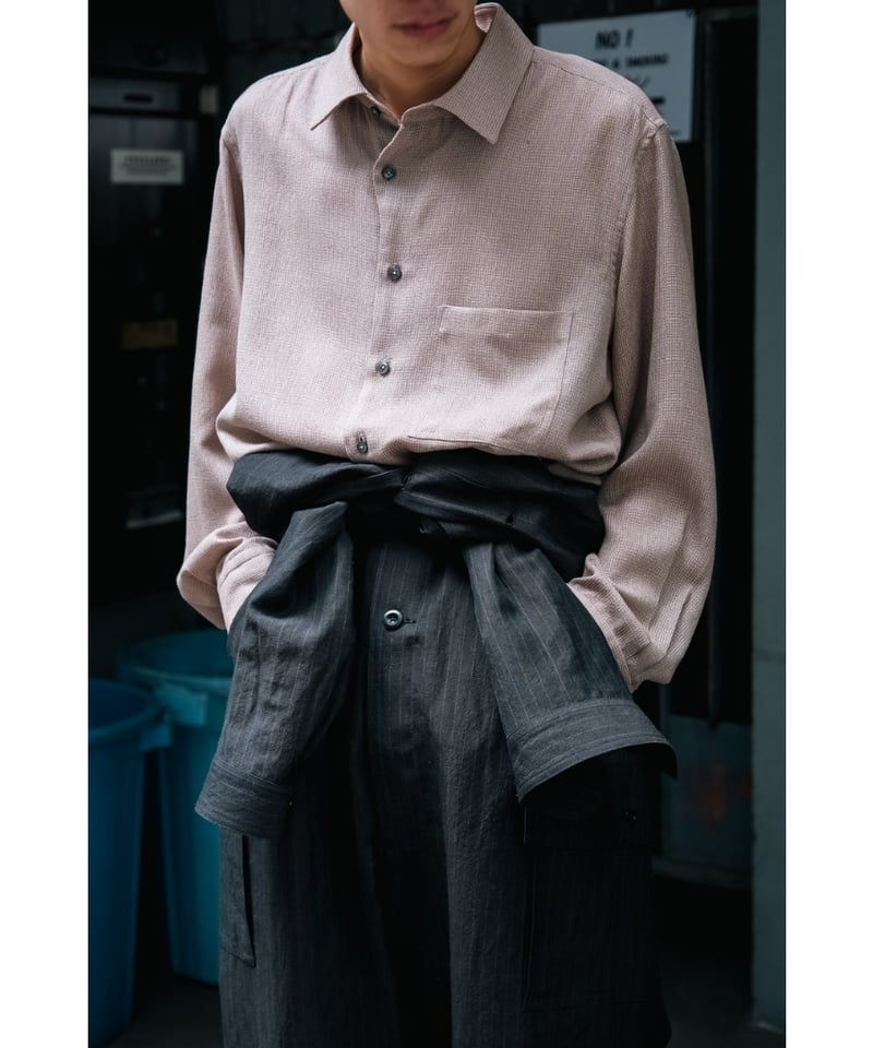 Gorsch the merry coachman 22A/W ウール長袖シャツ Gorsch the merry coachman(ゴーシュザメリーコーチマン