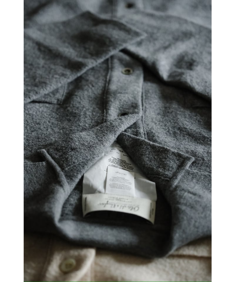 Olde H & Daughter BOILED WOOL SHIRTS JK | Muste