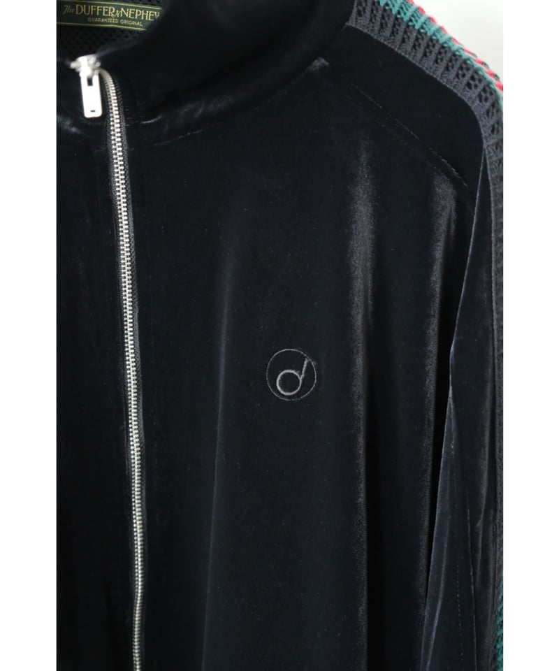 トップス The DUFFER N NEPHEWS TRACK JACKET VELOUR The DUFFER N NEPHEWS（ザダファーアンドネフューズ）TRACK