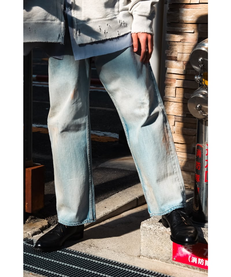 ANCELLM SELVEDGE DENIM STRAIGHT 5P PANTS | Must ANCELLM SELVEDGE DENIM STRAIGHT 5P PANTS | Must