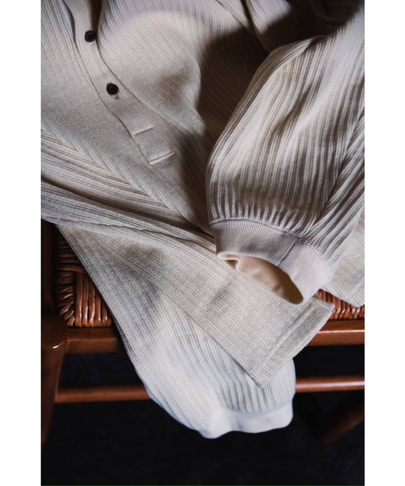 ANCELLM HENLEY RIB LS T-SHIRT | MusterWerk Sud. ANCELLM HENLEY RIB LS T-SHIRT | MusterWerk Sud.