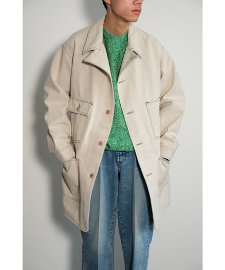 FAUVES CARPENTER JACKET - DENIM-
