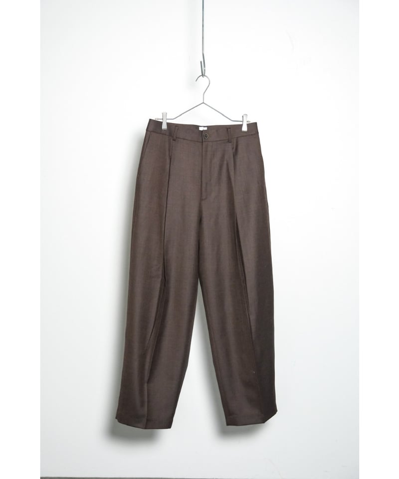 BISOWN MIDDLEWOOL DEEPTUCK TROUSERS | MusterWer