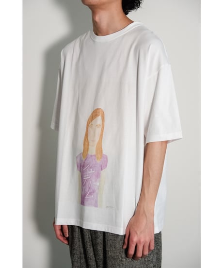 m's braque S/S PRINT T-SHIRTS - je t'aime -