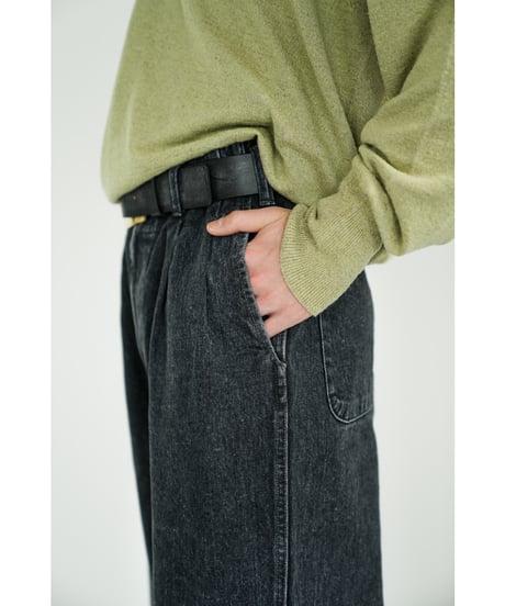 FAUVES Ex. 710 EXTRAS (Wide leg) "FADE BLACK"