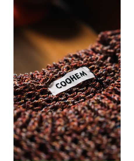 COOHEM COLOR MIX GIMA COTTON KNIT P/O