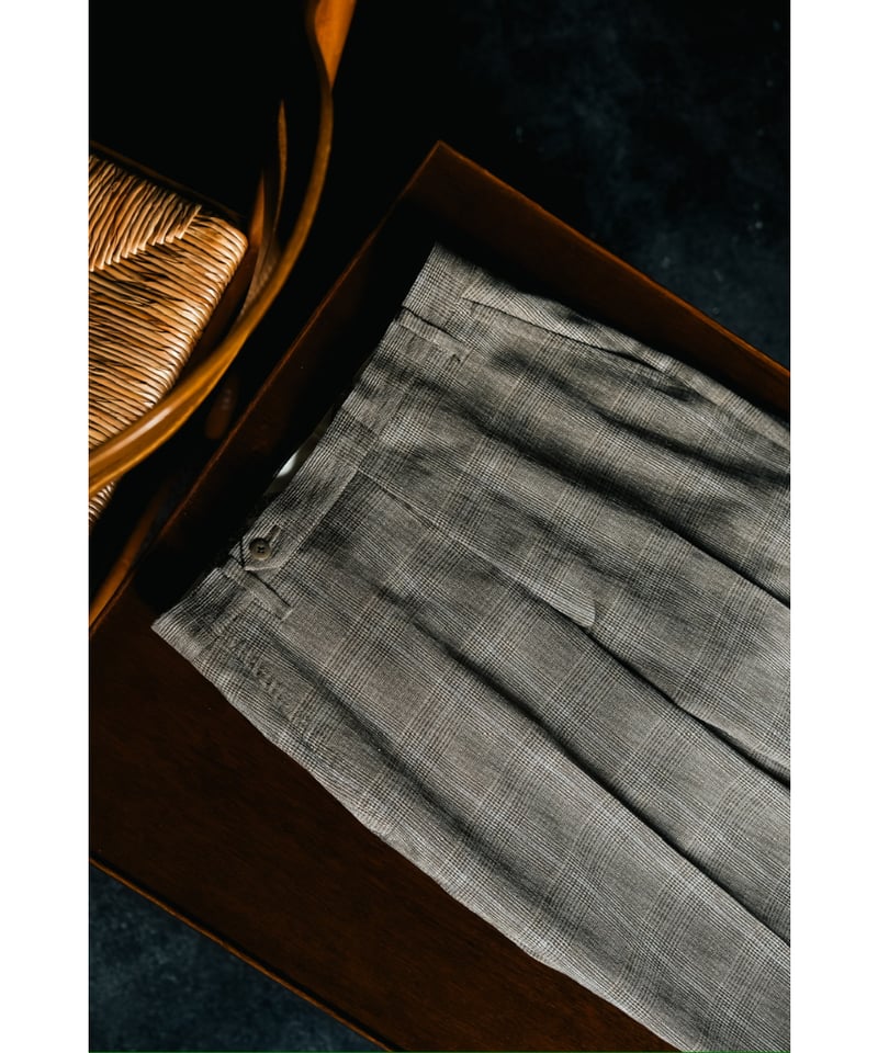 スーツ m's braque NEW FLAIRPANTS MIXTWEED KHAKI m's braque / Flair Pants | twelve