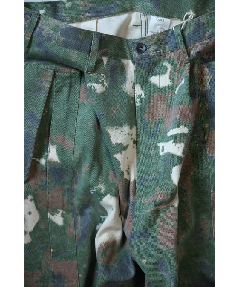パンツ Gurank Cargo shorts camoufrage Gurank 