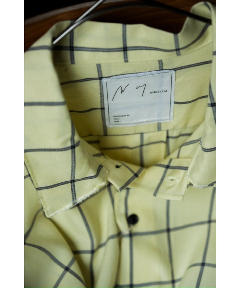 【ANCELLM】R/C CHECK CRASH LS SHIRT ANCELLM R/C CHECK CRASH LS SHIRT | MusterWerk Sud.