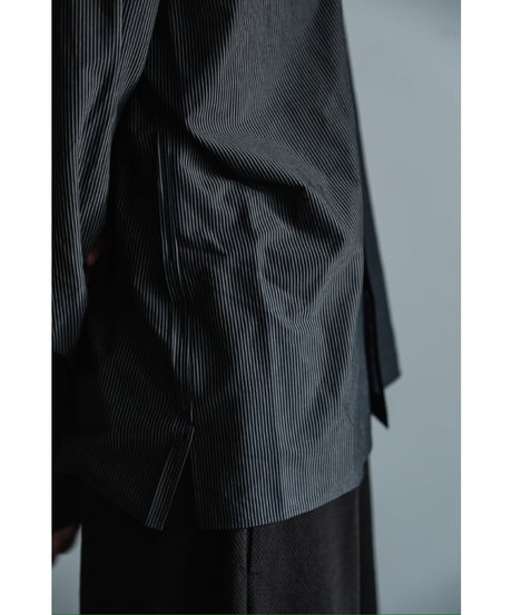KANEMASA PHIL. "Exclusive" 46G Stripe Delta Shirt