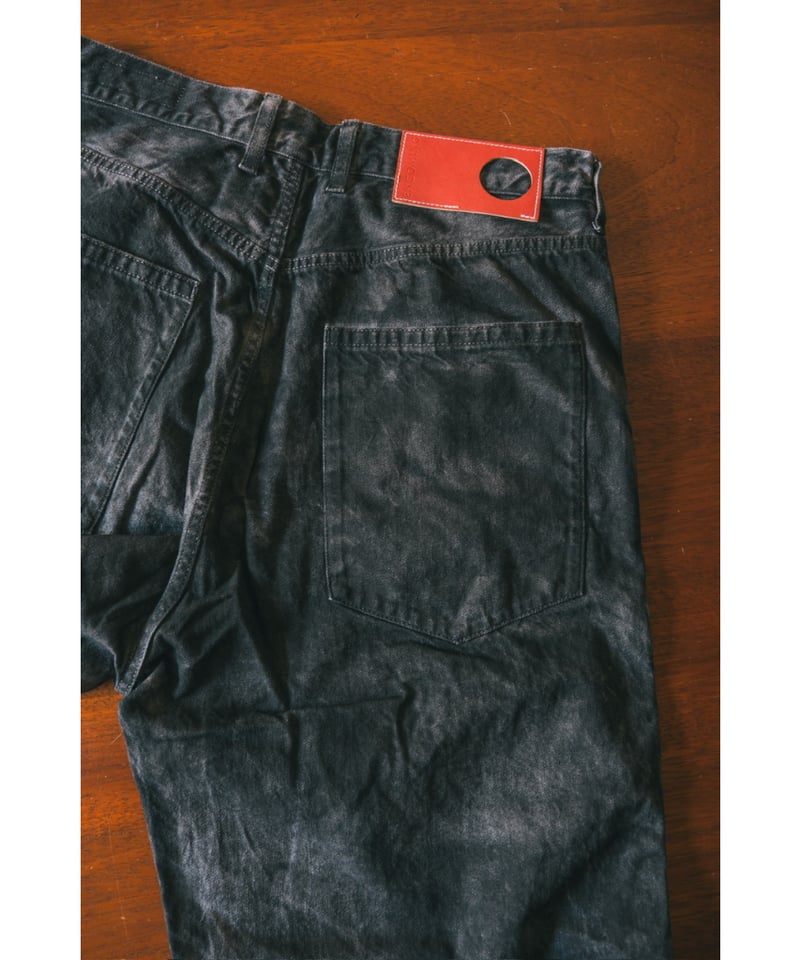 ENCOMING BRUSHED DENIM TROUSER | MusterWerk Sud.