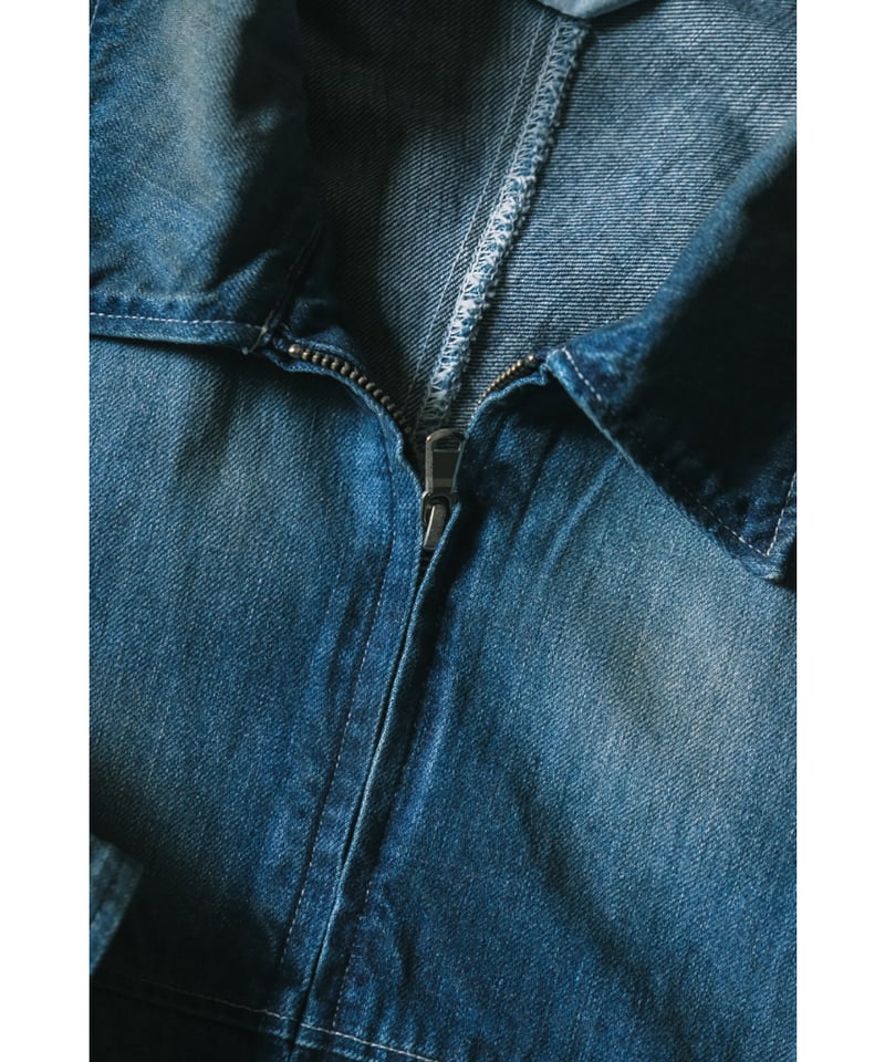 ANCELLM DENIM ZIPUP JACKET | MusterWerk Sud.