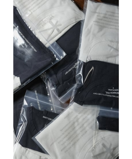 KANEMASA PHIL. Cotton Thin Pack Tee