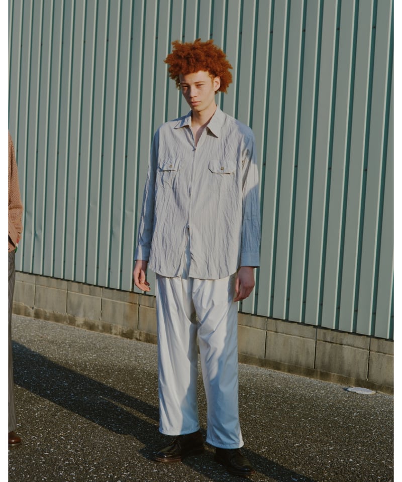 【The DUFFER N NEPHEWS】ヒッコリーセットアップ タグ付 The DUFFER N NEPHEWS TRACK PANTS POLYESTER | Mu